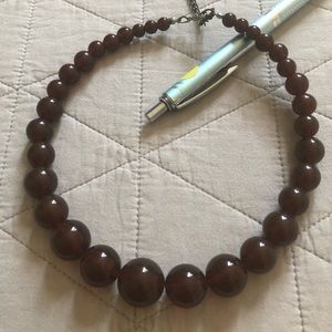 beaded choker necklace